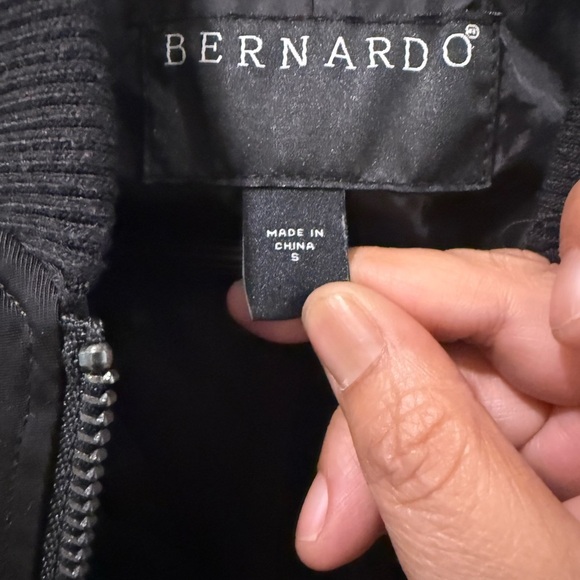 Bernardo Charcoal Zip-Up Jacket - Picture 3 of 9